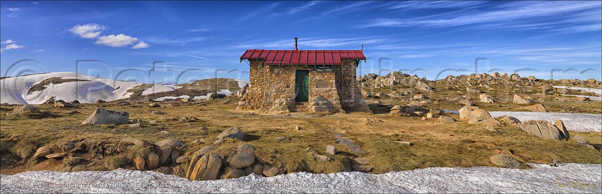 Peter Bellingham Photography Seamans Hut - Kosciuszko  NP - NSW H (PBH4 00 10637)